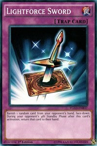 Lightforce Sword (B) [King of Games: Yugi's Legendary Decks] [YGLD-ENB37] | Amazing Games TCG