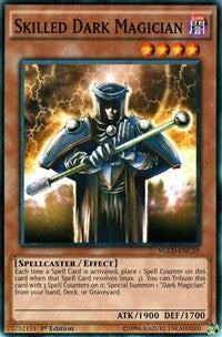 Skilled Dark Magician (C) [King of Games: Yugi's Legendary Decks] [YGLD-ENC19] | Amazing Games TCG