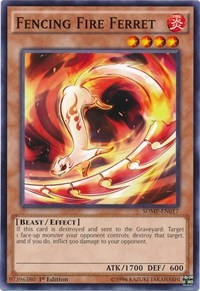 Fencing Fire Ferret [Structure Deck: Master of Pendulum] [SDMP-EN017] | Amazing Games TCG