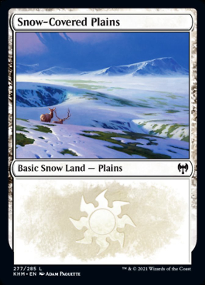 Snow-Covered Plains (277) [Kaldheim] | Amazing Games TCG