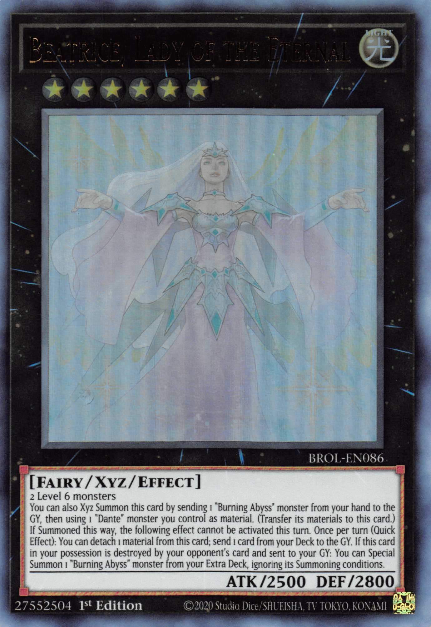 Beatrice, Lady of the Eternal [BROL-EN086] Ultra Rare | Amazing Games TCG