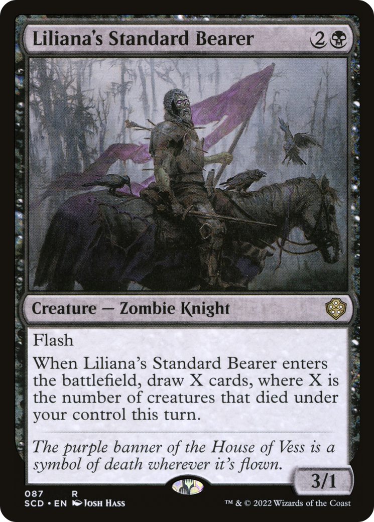 Liliana's Standard Bearer [Starter Commander Decks] | Amazing Games TCG