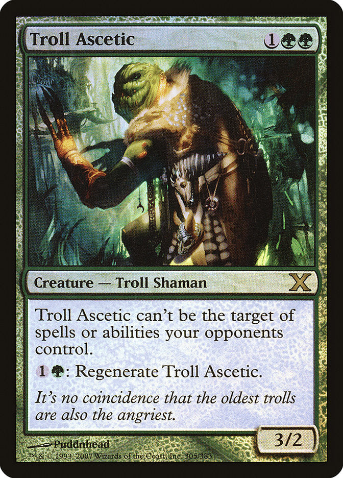 Troll Ascetic (Premium Foil) [Tenth Edition] | Amazing Games TCG