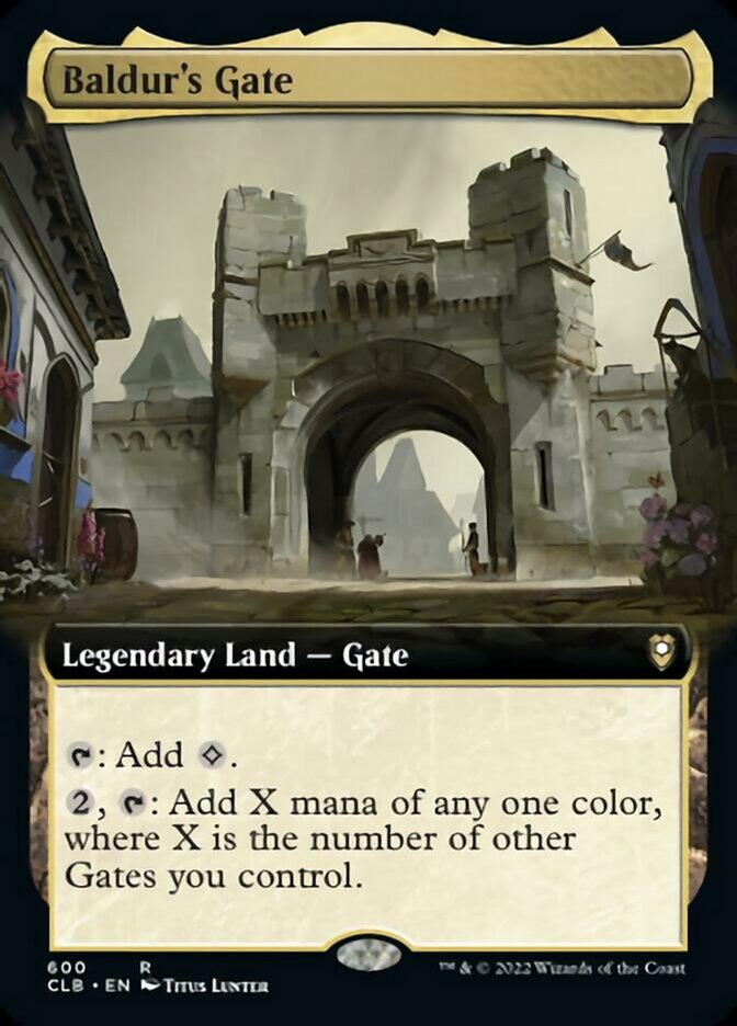 Baldur's Gate (Extended Art) [Commander Legends: Battle for Baldur's Gate] | Amazing Games TCG