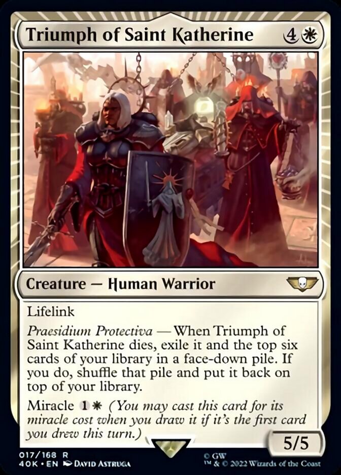 Triumph of Saint Katherine [Universes Beyond: Warhammer 40,000] | Amazing Games TCG