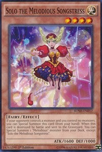 Solo the Melodious Songstress [Breakers of Shadow] [BOSH-EN012] | Amazing Games TCG