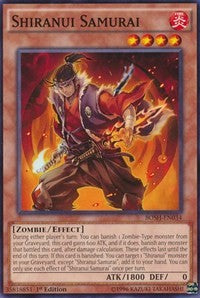 Shiranui Samurai [Breakers of Shadow] [BOSH-EN034] | Amazing Games TCG