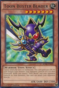 Toon Buster Blader [Breakers of Shadow] [BOSH-EN038] | Amazing Games TCG