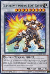 Superheavy Samurai Beast Kyubi [Breakers of Shadow] [BOSH-EN048] | Amazing Games TCG