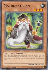 Mathematician [Structure Deck: Emperor of Darkness] [SR01-EN019] | Amazing Games TCG