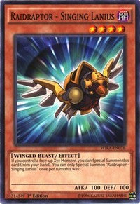 Raidraptor - Singing Lanius [Wing Raiders] [WIRA-EN018] | Amazing Games TCG