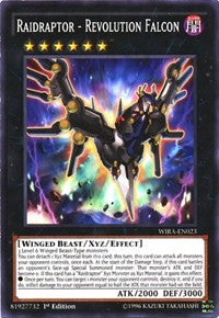 Raidraptor - Revolution Falcon [Wing Raiders] [WIRA-EN023] | Amazing Games TCG