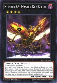 Number 66: Master Key Beetle [Wing Raiders] [WIRA-EN045] | Amazing Games TCG