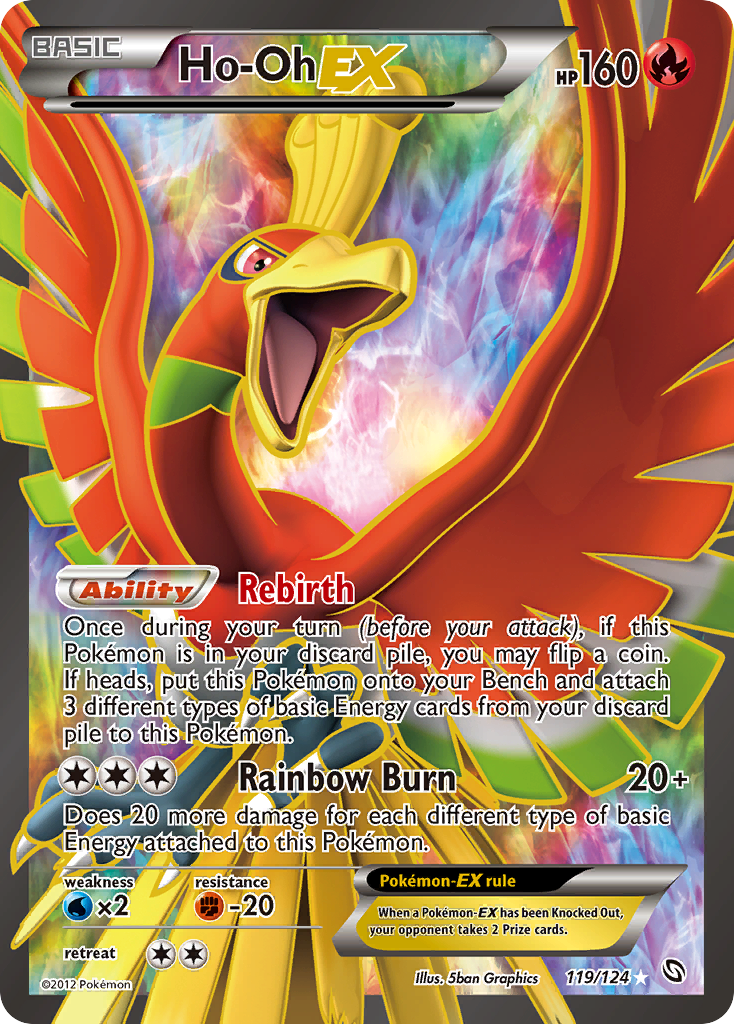 Ho-Oh EX (119/124) [Black & White: Dragons Exalted] | Amazing Games TCG