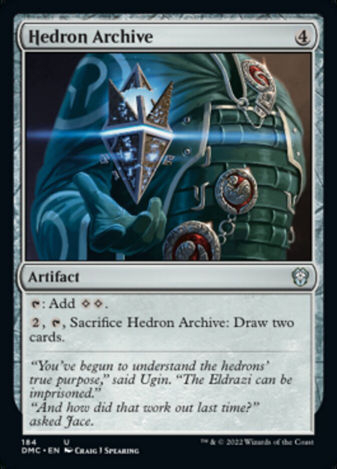 Hedron Archive [Dominaria United Commander] | Amazing Games TCG