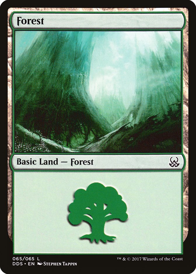 Forest (65) [Duel Decks: Mind vs. Might] | Amazing Games TCG