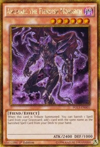 Angmarl the Fiendish Monarch [Premium Gold: Infinite Gold] [PGL3-EN001] | Amazing Games TCG