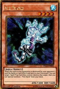 Ice Hand [Premium Gold: Infinite Gold] [PGL3-EN023] | Amazing Games TCG