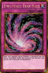 Time-Space Trap Hole [Premium Gold: Infinite Gold] [PGL3-EN039] | Amazing Games TCG