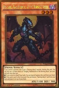 Draghig, Malebranche of the Burning Abyss [Premium Gold: Infinite Gold] [PGL3-EN053] | Amazing Games TCG