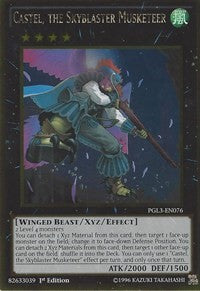 Castel, the Skyblaster Musketeer [Premium Gold: Infinite Gold] [PGL3-EN076] | Amazing Games TCG