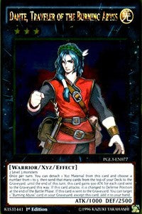 Dante, Traveler of the Burning Abyss [Premium Gold: Infinite Gold] [PGL3-EN077] | Amazing Games TCG