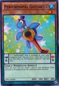 Performapal Guitartle [OTS Tournament Pack 1] [OP01-EN009] | Amazing Games TCG