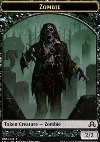Zombie Token [Shadows over Innistrad Tokens] | Amazing Games TCG