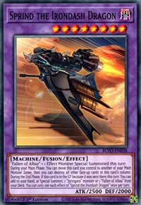 Sprind the Irondash Dragon [BLVO-EN038] Common | Amazing Games TCG