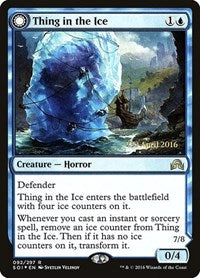 Thing in the Ice // Awoken Horror [Shadows over Innistrad Promos] | Amazing Games TCG