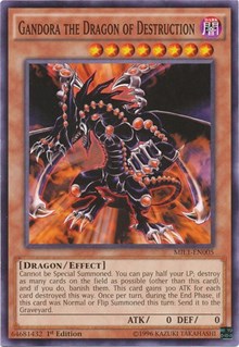 Gandora the Dragon of Destruction [Millennium Pack] [MIL1-EN005] | Amazing Games TCG