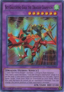 Sky Galloping Gaia the Dragon Champion [Millennium Pack] [MIL1-EN010] | Amazing Games TCG