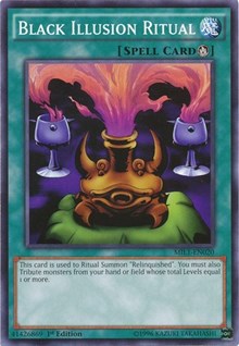 Black Illusion Ritual [Millennium Pack] [MIL1-EN020] | Amazing Games TCG