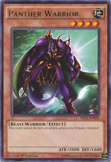 Panther Warrior [Millennium Pack] [MIL1-EN036] | Amazing Games TCG