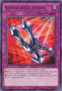 Kunai with Chain [Millennium Pack] [MIL1-EN048] | Amazing Games TCG