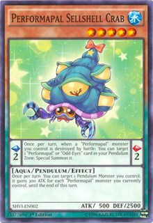 Performapal Sellshell Crab [Shining Victories] [SHVI-EN002] | Amazing Games TCG