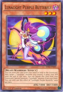 Lunalight Purple Butterfly [Shining Victories] [SHVI-EN009] | Amazing Games TCG