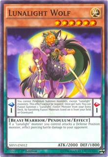 Lunalight Wolf [Shining Victories] [SHVI-EN012] | Amazing Games TCG