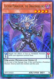 Lector Pendulum, the Dracoverlord [Shining Victories] [SHVI-EN023] | Amazing Games TCG