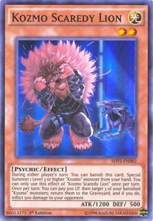 Kozmo Scaredy Lion [Shining Victories] [SHVI-EN082] | Amazing Games TCG