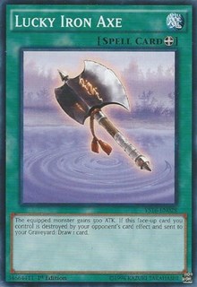 Lucky Iron Axe [Starter Deck: Yuya] [YS16-EN028] | Amazing Games TCG