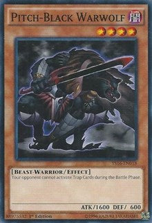 Pitch-Black Warwolf [Starter Deck: Yuya] [YS16-EN018] | Amazing Games TCG