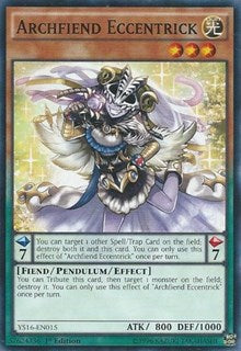 Archfiend Eccentrick [Starter Deck: Yuya] [YS16-EN015] | Amazing Games TCG