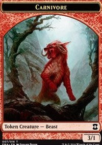 Carnivore Token [Eternal Masters Tokens] | Amazing Games TCG