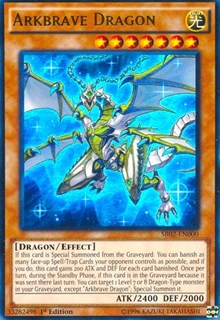 Arkbrave Dragon [Structure Deck: Rise of the True Dragons] [SR02-EN000] | Amazing Games TCG