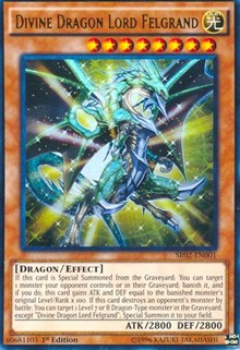 Divine Dragon Lord Felgrand [Structure Deck: Rise of the True Dragons] [SR02-EN001] | Amazing Games TCG