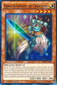 Dragon Knight of Creation [Structure Deck: Rise of the True Dragons] [SR02-EN002] | Amazing Games TCG