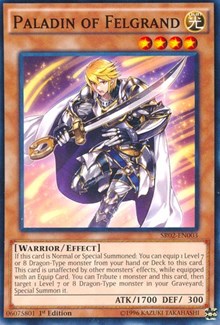 Paladin of Felgrand [Structure Deck: Rise of the True Dragons] [SR02-EN003] | Amazing Games TCG