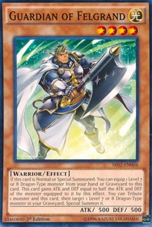 Guardian of Felgrand [Structure Deck: Rise of the True Dragons] [SR02-EN004] | Amazing Games TCG