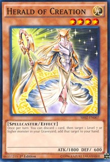 Herald of Creation [Structure Deck: Rise of the True Dragons] [SR02-EN007] | Amazing Games TCG